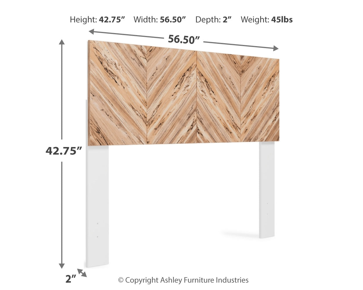 Piperton Full Panel Headboard