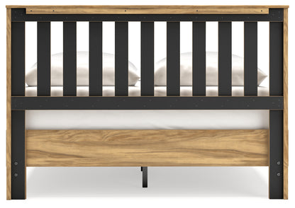 Bermacy Queen Platform Panel Bed