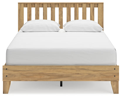 Bermacy Queen Platform Panel Bed