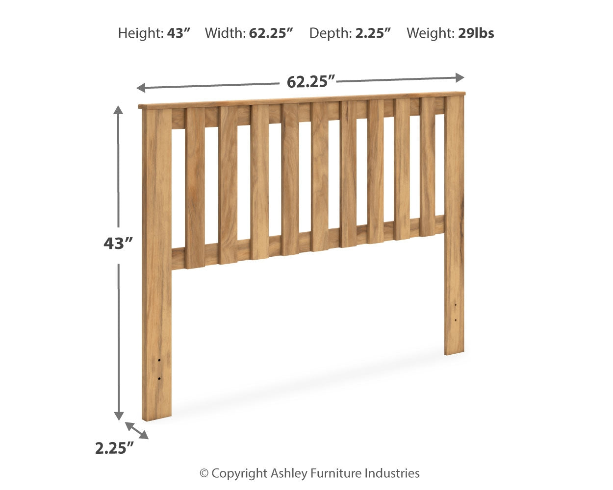 Bermacy Queen Panel Headboard