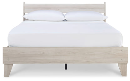 Socalle Queen Panel Platform Bed with Dresser and Nightstand