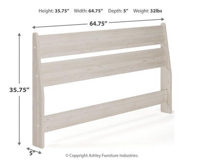 Socalle Queen Panel Platform Bed with Dresser and Nightstand