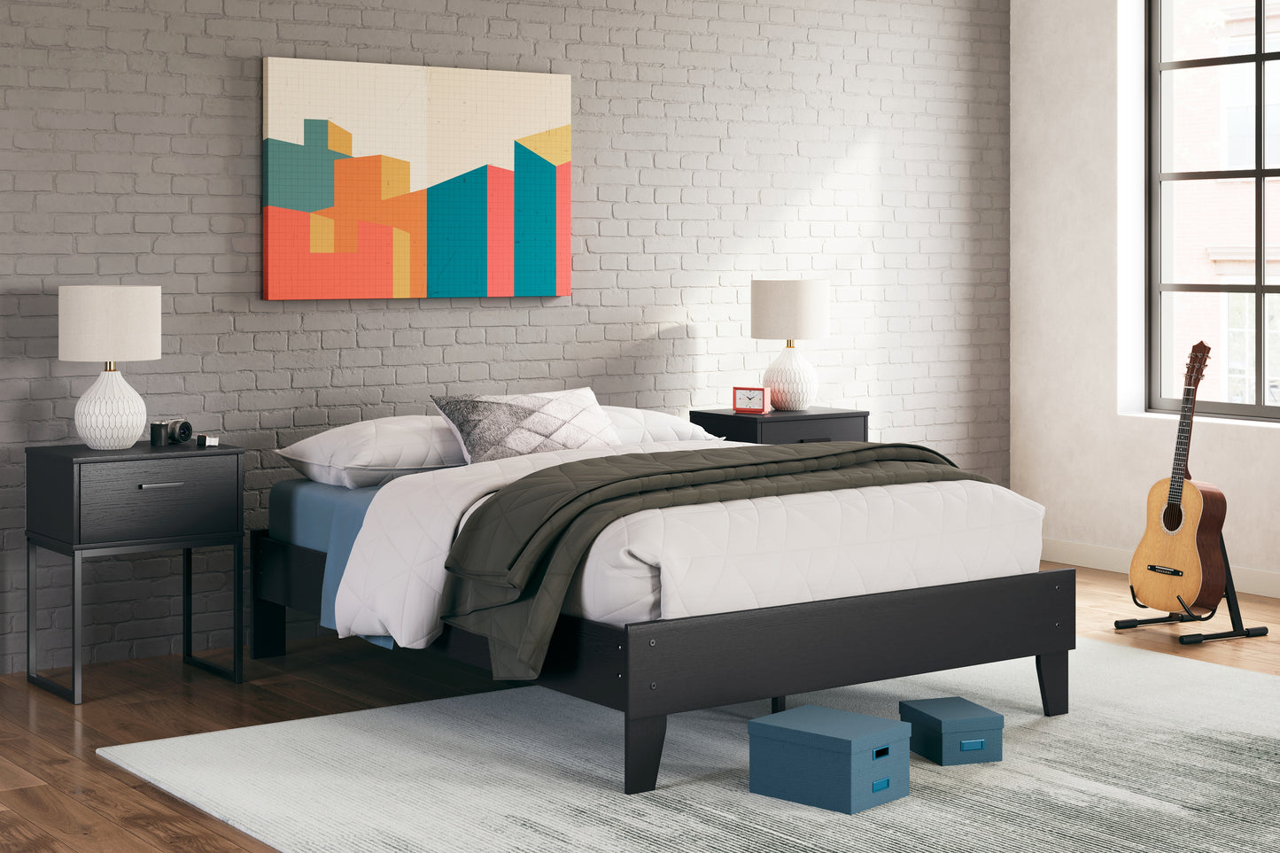 Socalle Full Platform Bed