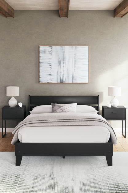 Socalle Queen Panel Platform Bed