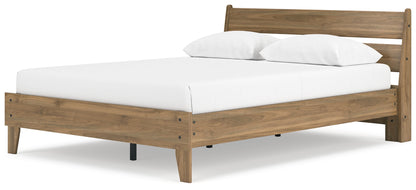 Deanlow Queen Platform Panel Bed