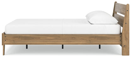 Deanlow Queen Platform Panel Bed