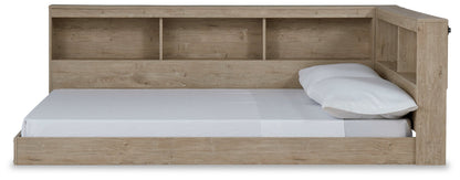 Oliah Full Bookcase Storage Bed