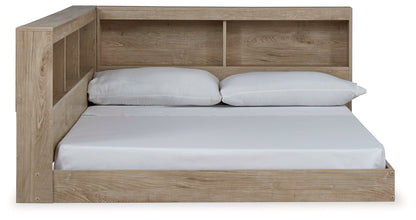 Oliah Full Bookcase Storage Bed