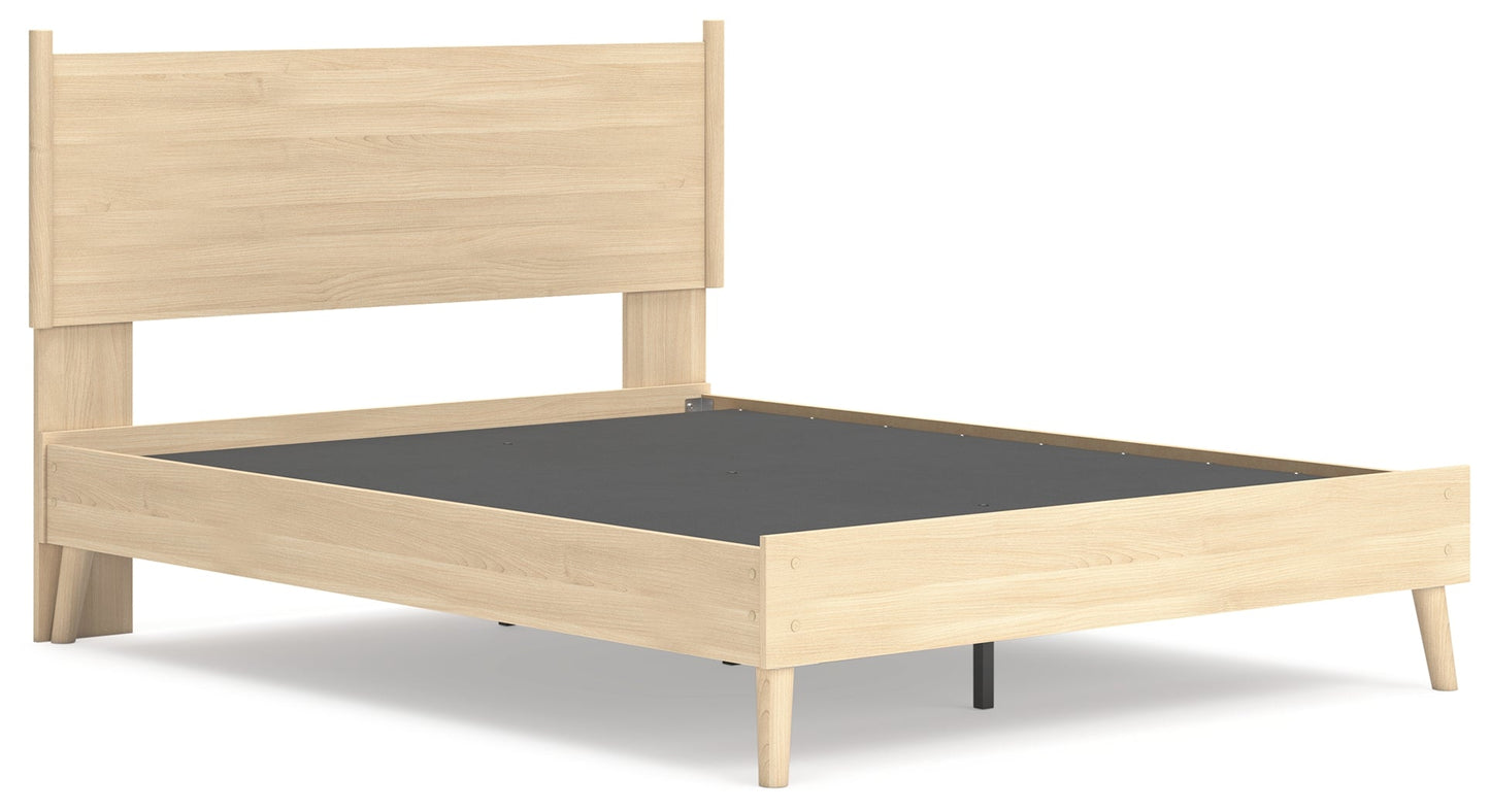 Cabinella Queen Platform Panel Bed