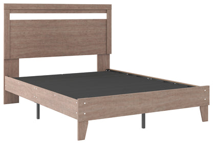 Flannia Queen Panel Platform Bed