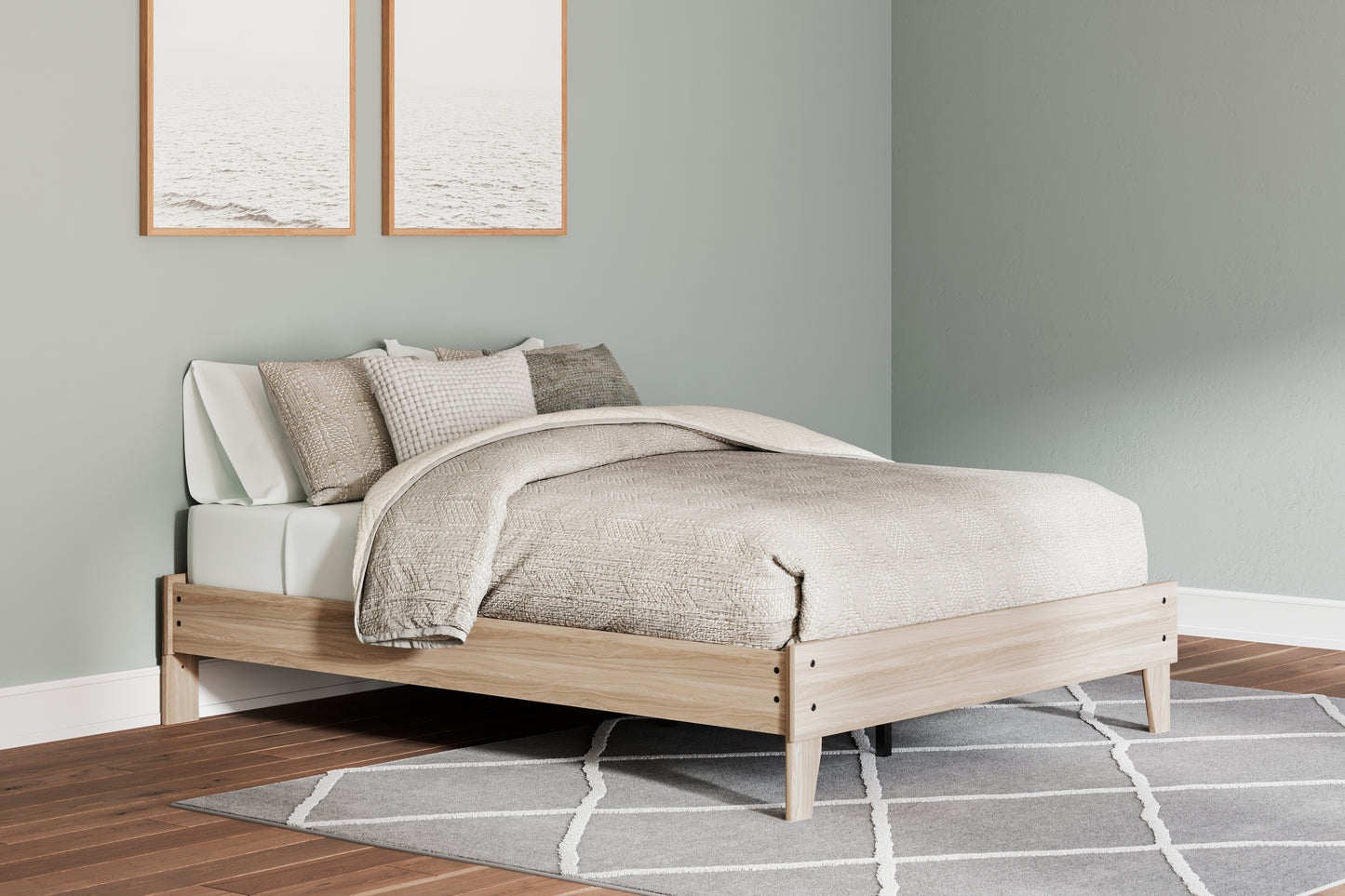 Battelle Full Platform Bed