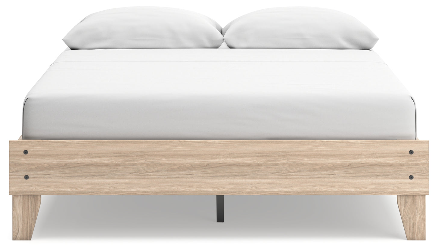 Battelle Queen Platform Bed