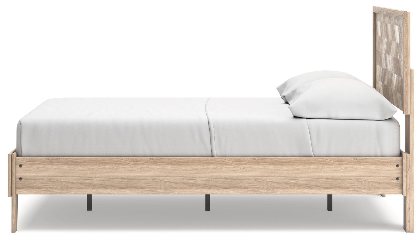 Battelle Full Panel Platform Bed