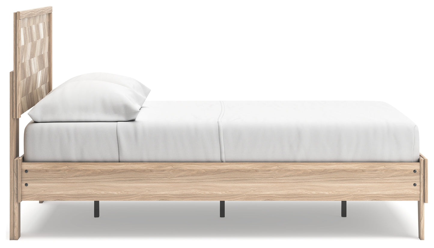 Battelle Full Panel Platform Bed