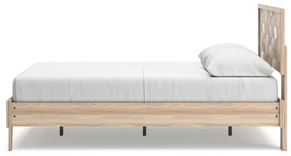 Battelle Queen Panel Platform Bed