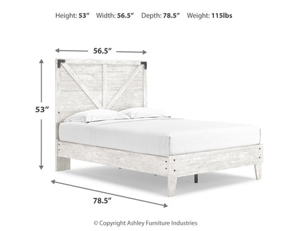 Shawburn Full Panel Bed with Chest