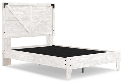 Shawburn Full Crossbuck Panel Platform Bed