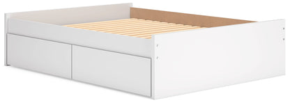 Onita Queen Platform Bed with 2 Side Storage