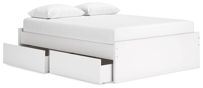 Onita Queen Platform Bed with 2 Side Storage