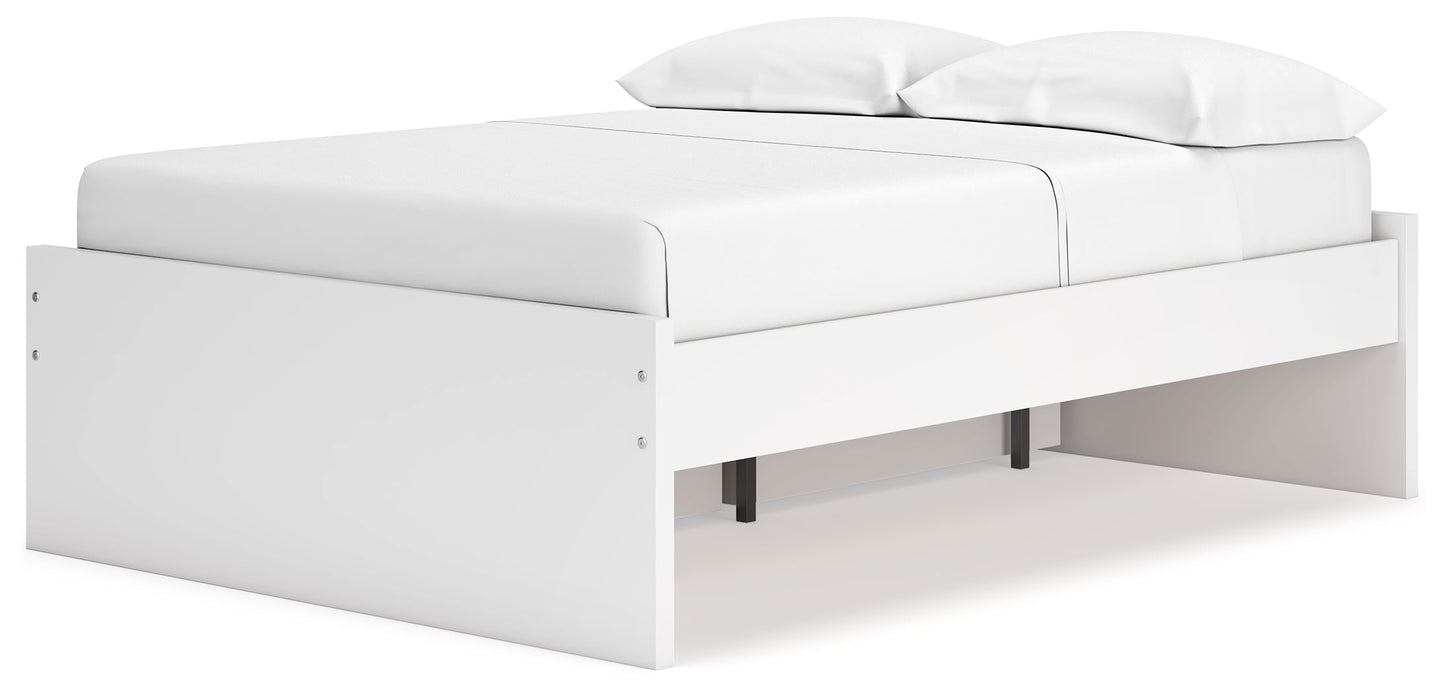 Onita Full Platform Bed with 1 Side Storage