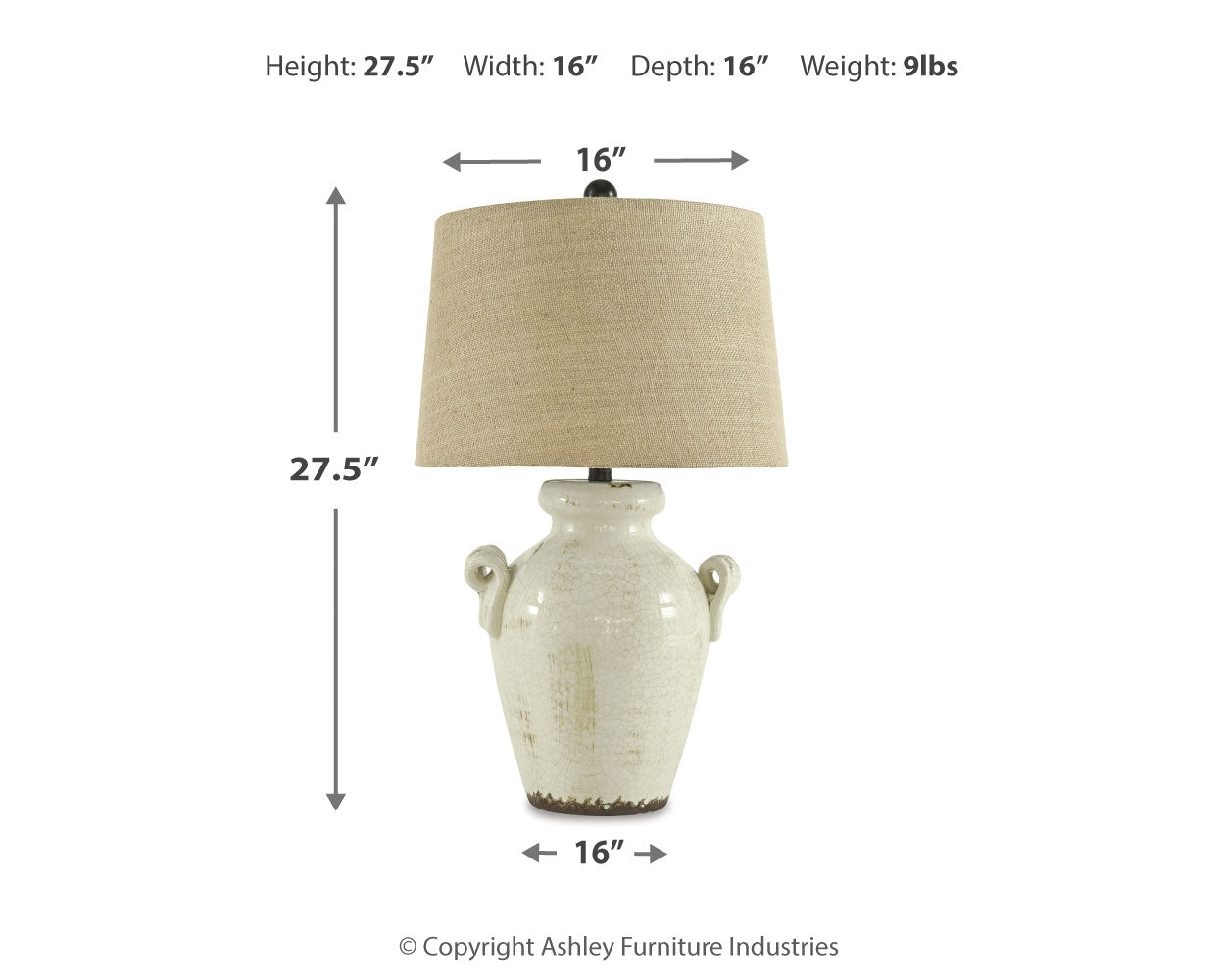 Emelda Table Lamp (Set of 2)
