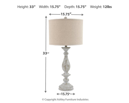 Bernadate Table Lamp (Set of 2)
