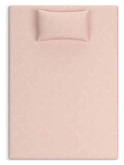 iKidz Coral Full Mattress and Pillow