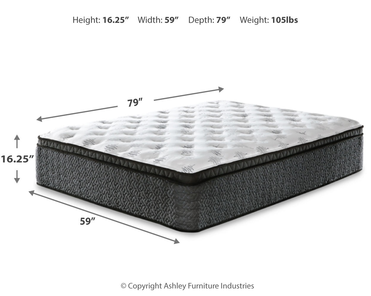 Ultra Luxury ET with Memory Foam California King Mattress