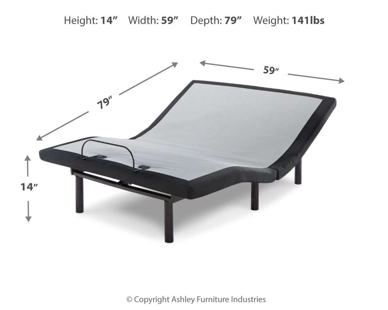 Head-Foot Model Better Queen Adjustable Base