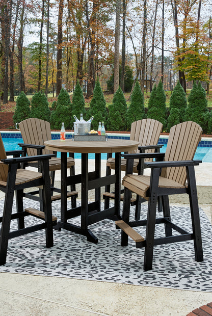 Fairen Trail Outdoor Counter Height Dining Table with 2 Barstools