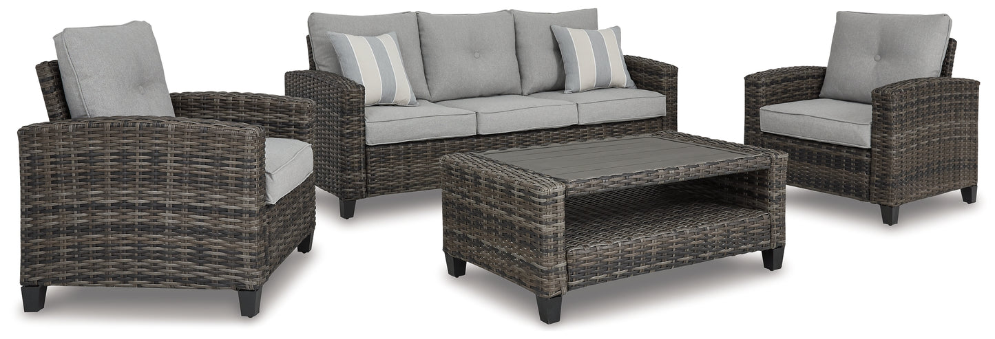 Cloverbrooke 4-Piece Outdoor Conversation Set