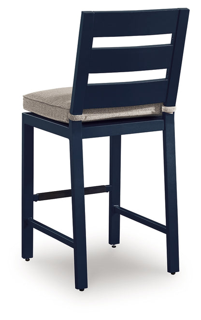 East Beach Outdoor Counter Height Bar Stool (Set of 2)