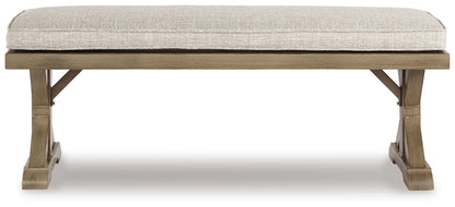 Beachcroft 4-Piece Outdoor Sectional, 2 Arm Chairs, Lounge Chair and Bench