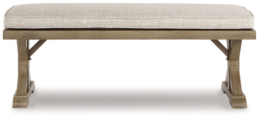 Beachcroft 4-Piece Outdoor Sectional, 2 Arm Chairs, Lounge Chair and Bench