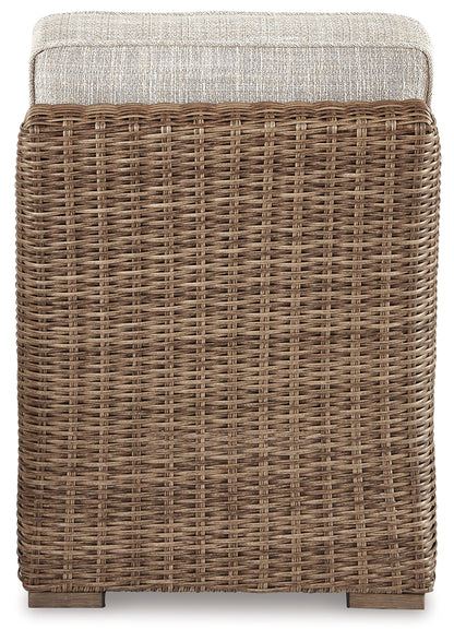 Beachcroft 4-Piece Outdoor Sectional, 2 Arm Chairs, Lounge Chair and Bench