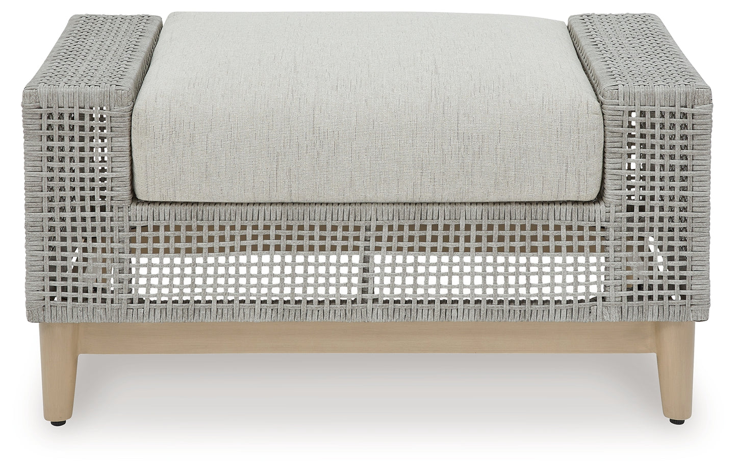 Seton Creek Outdoor Ottoman with Cushion