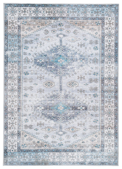 Hebruns 8'1" x 10'1" Washable Rug