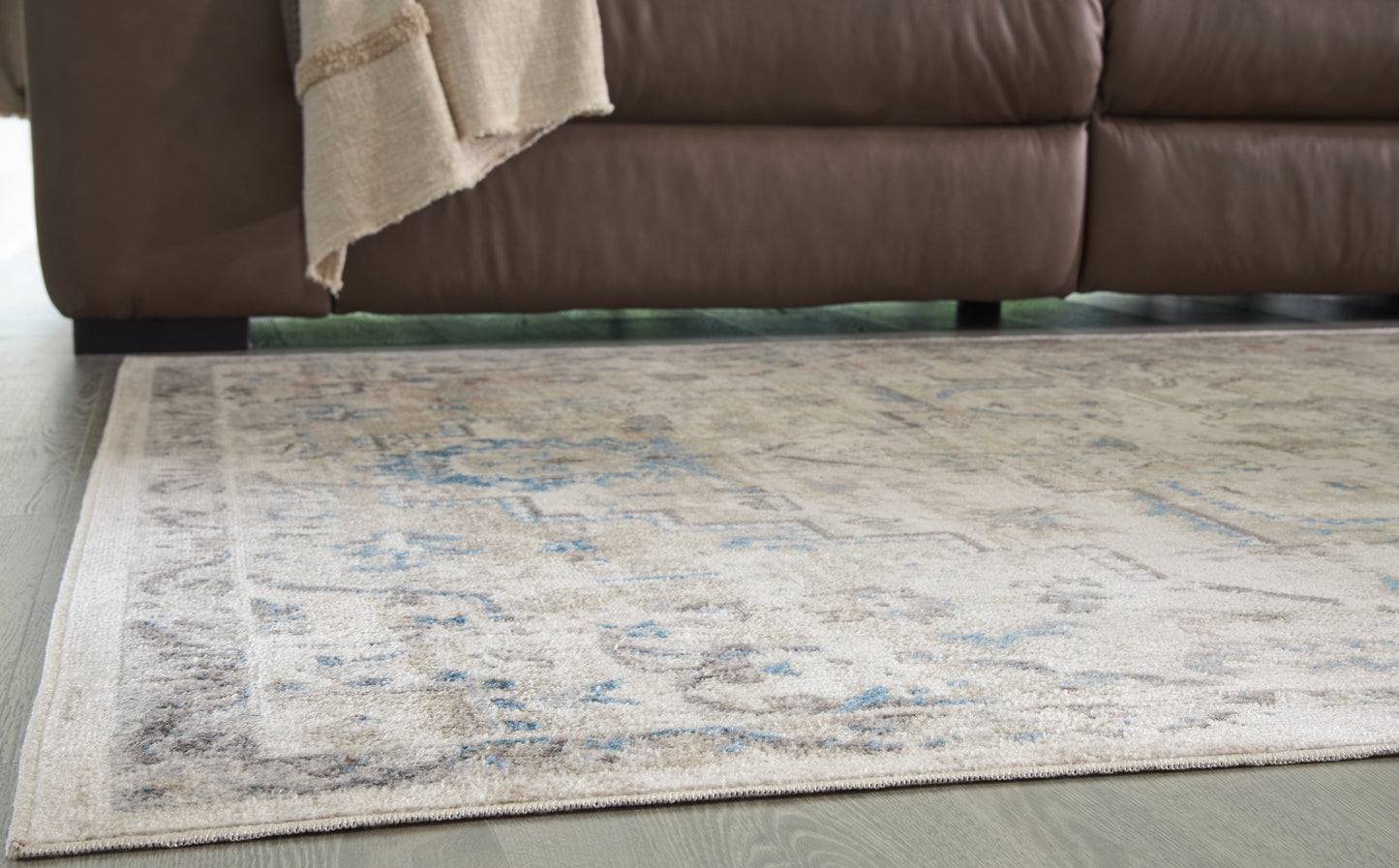 Barkham 5'3" x 7' Washable Rug