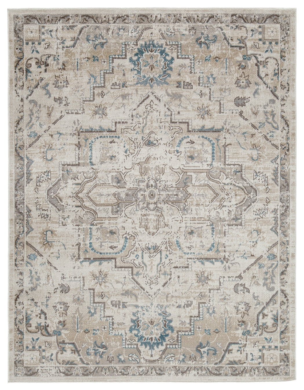 Barkham 7'10" x 10' Washable Rug