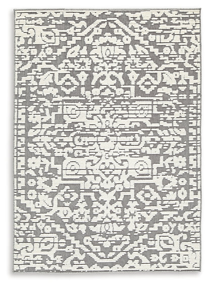Oddetteley 5'1" x 7'2" Washable Rug