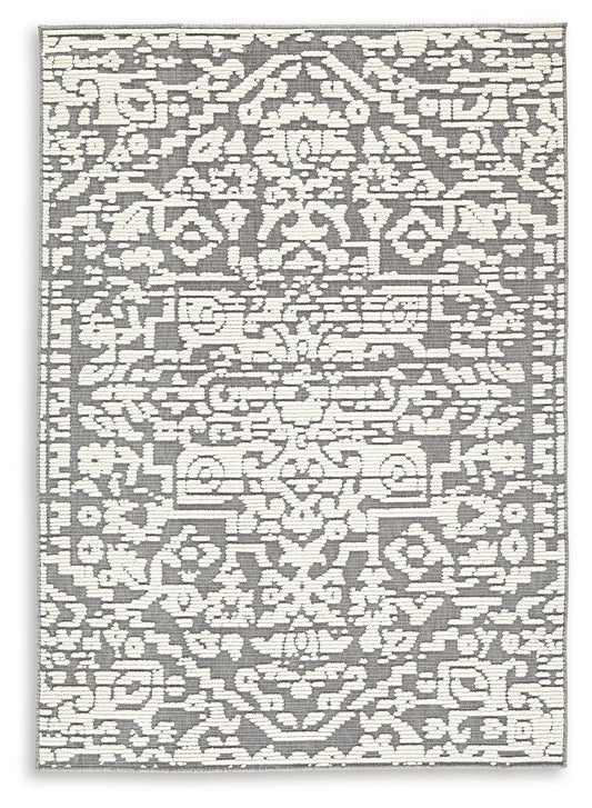 Oddetteley 5'1" x 7'2" Washable Rug