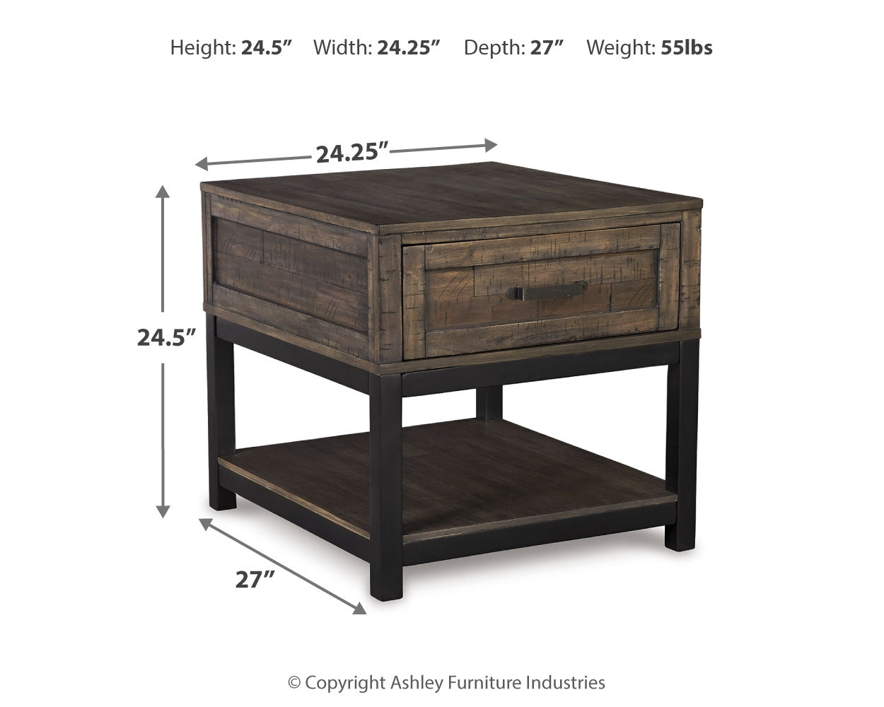 Johurst Lift-top Coffee Table and 2 End Tables