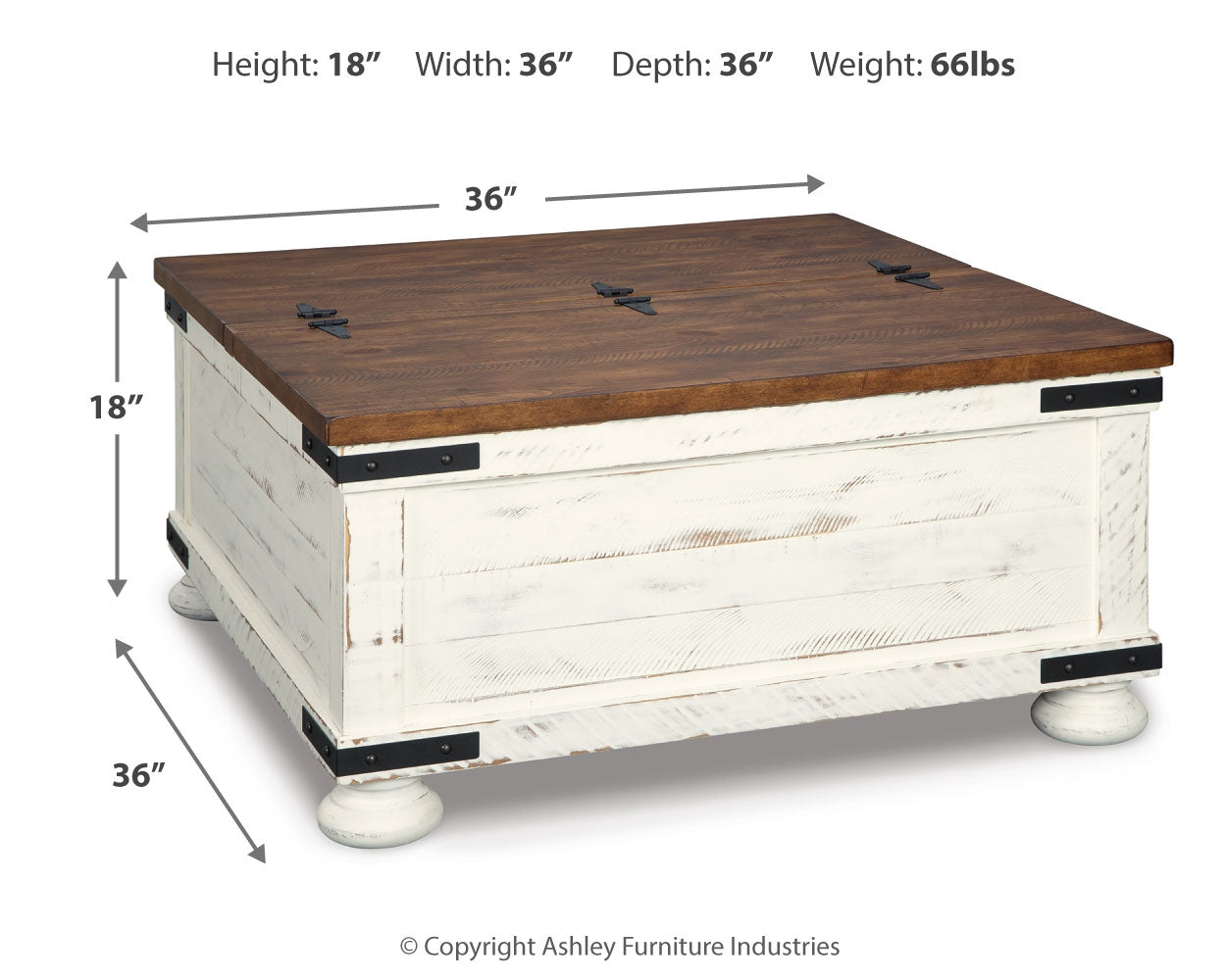 Wystfield Coffee Table and Chairside End Table