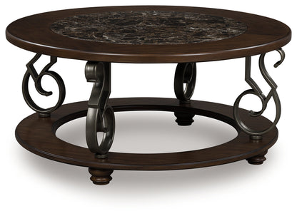 Frallyn Coffee Table and 2 Ends