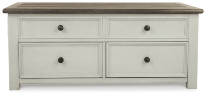 Bolanburg Coffee Table with End Table and Chairside End Table