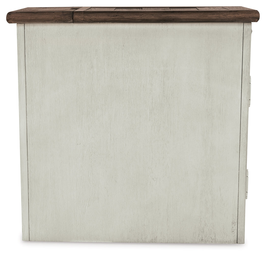 Bolanburg Coffee Table with End Table and Chairside End Table