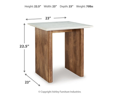 Isanti Coffee Table and 2 End Tables