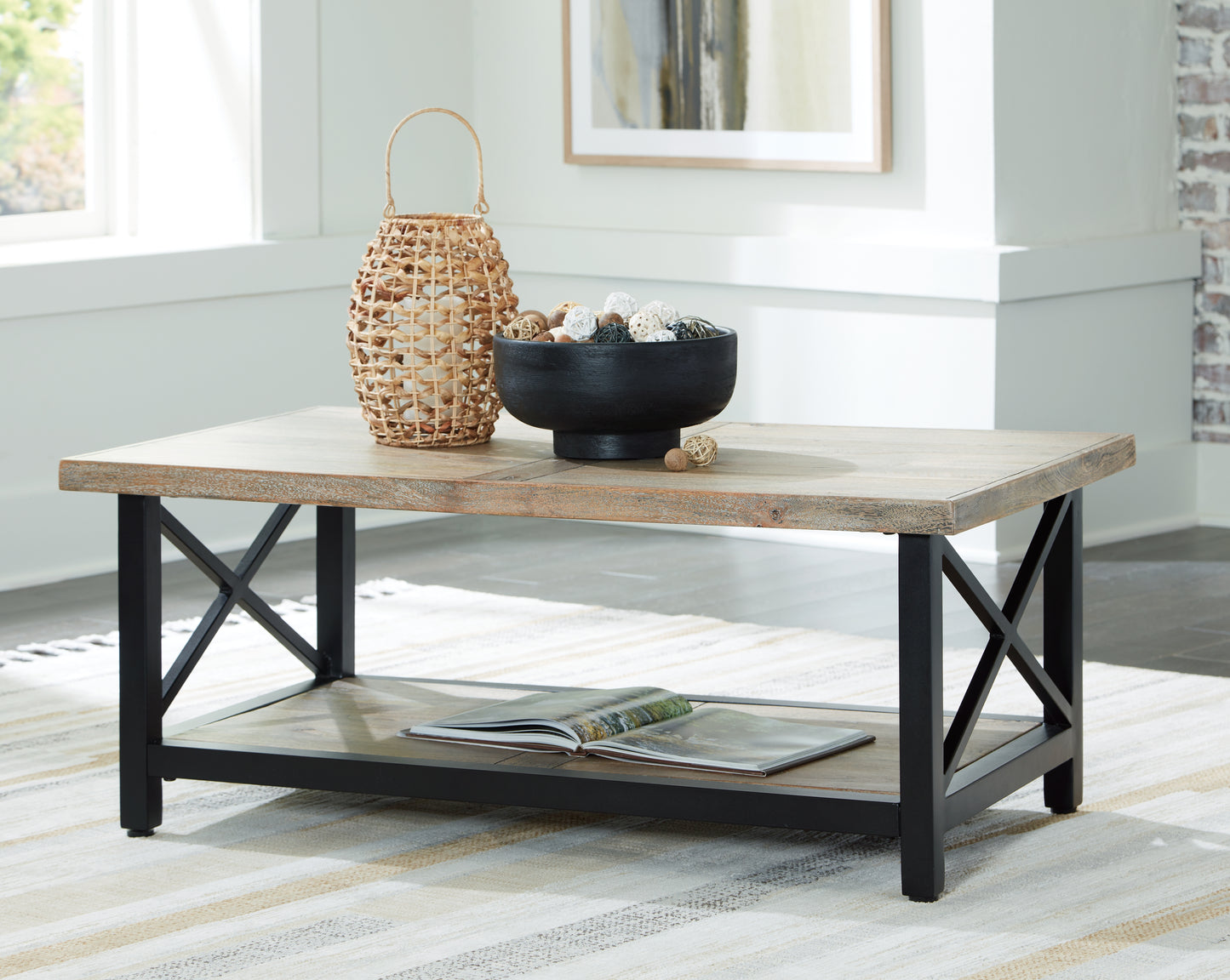 Bristenfort Coffee Table and 2 End Tables