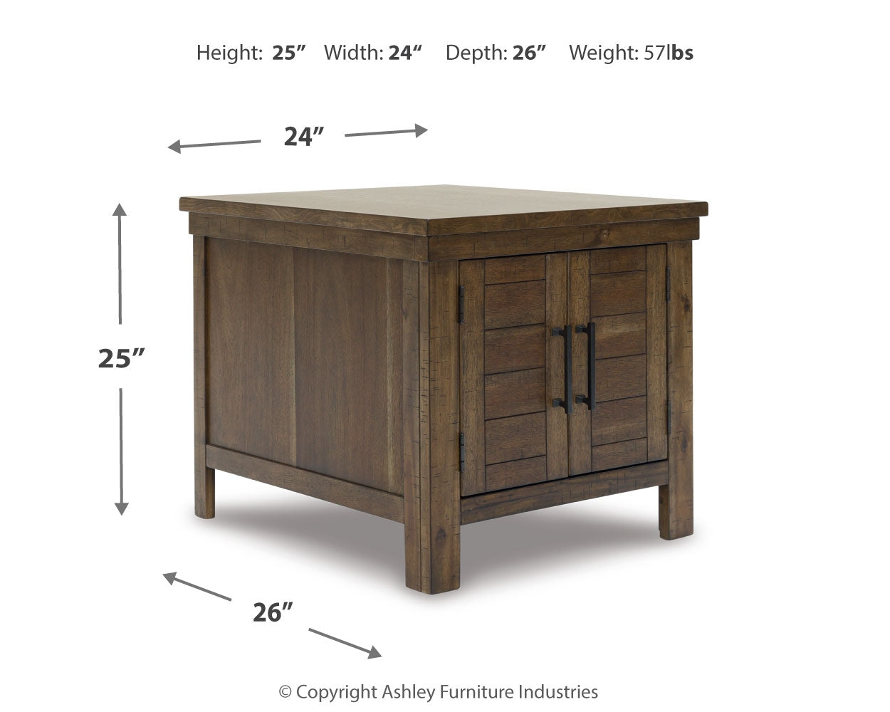 Moriville Lift-top Coffee Table and 2 End Tables