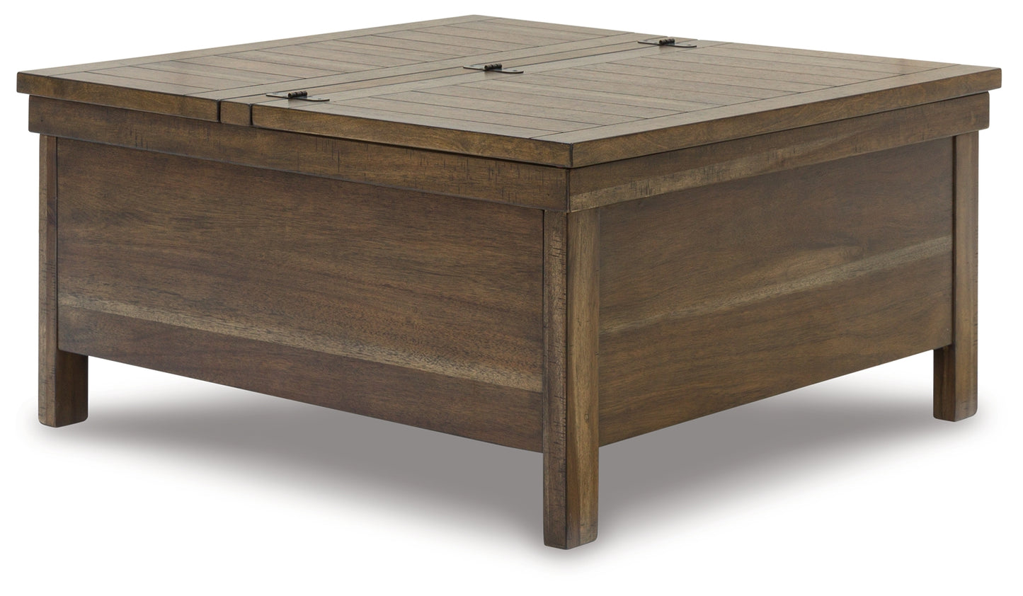 Moriville Lift-top Coffee Table and 2 End Tables